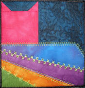crazy cat stitch and flip