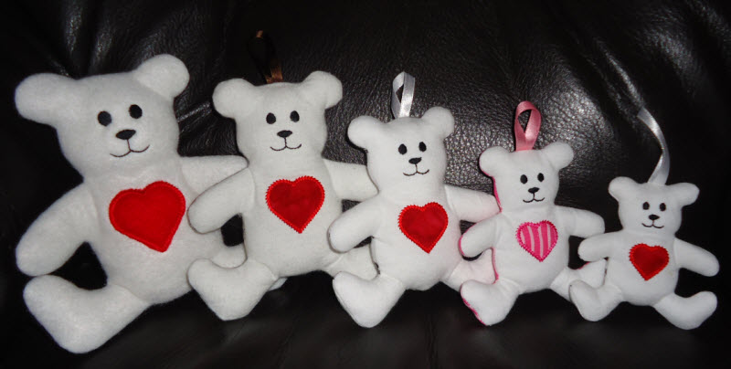 teddy bear soft toy 5 sizes