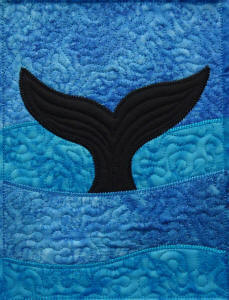whale tale quilt scape