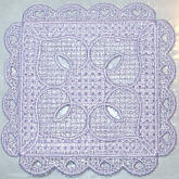 Freestanding Lace Square