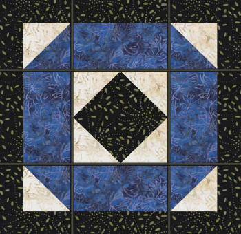 large snowball quilt block layout