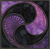 yin yang swirl squares