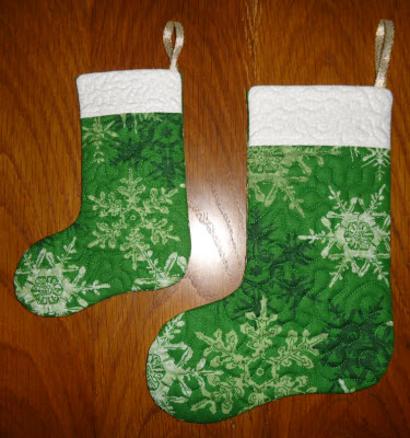 two sizes stockings