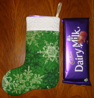 chocolate stocking