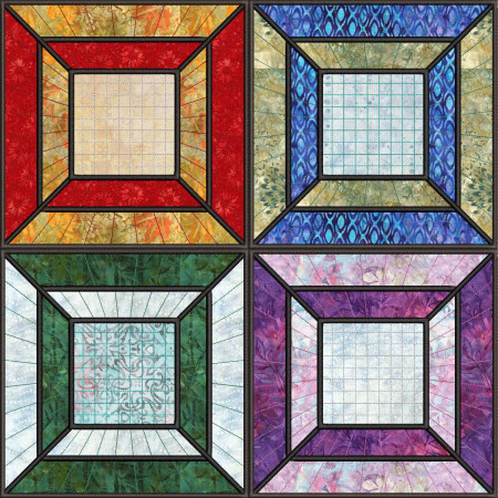 frame spool squares  in the hoop