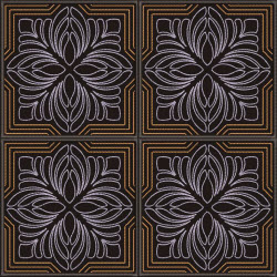 decorative quilting 4 squares 