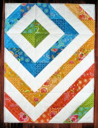 summer garden set 2 quilt top
