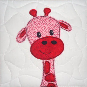 raw edge applique design