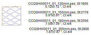 design sizes option A