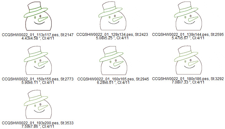 snowman designs