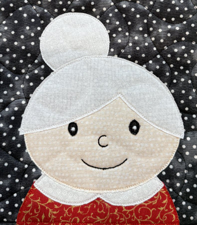 mrs clause holiday design