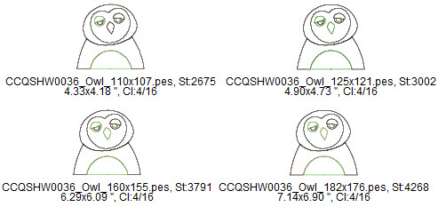 snow owl designs quilt in the hoop