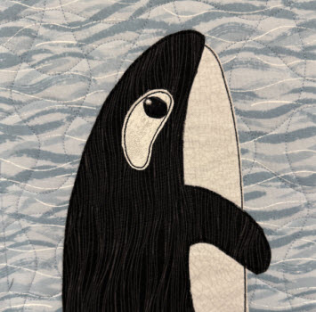 orca applique design