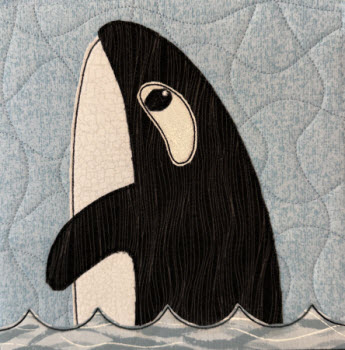 orca applique design