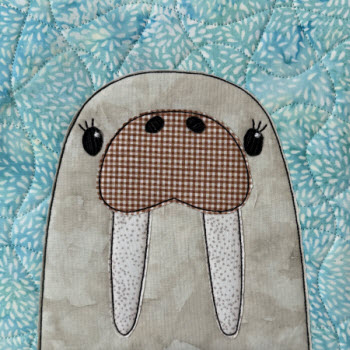 walrus applique