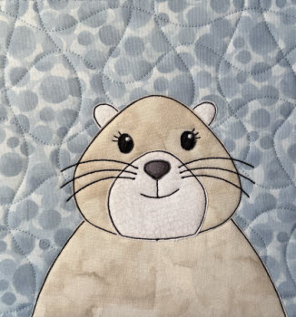 lemming applique design